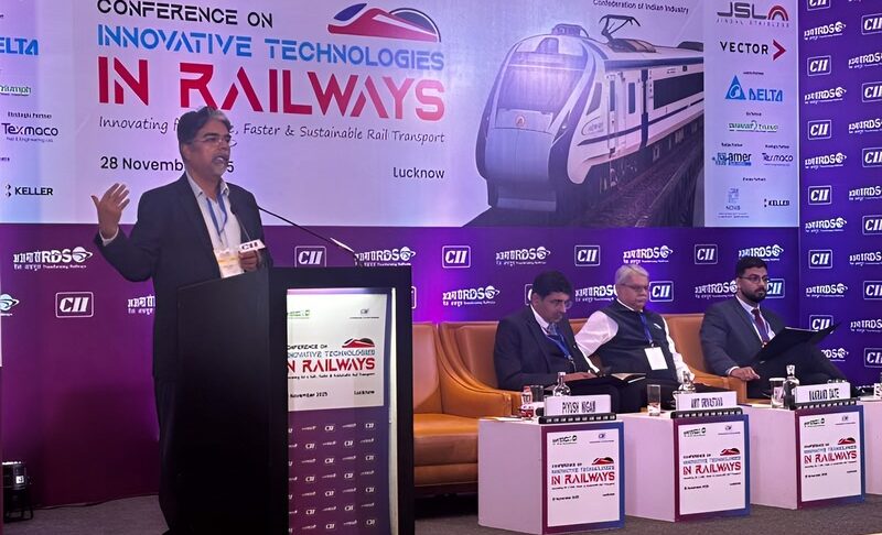 CEO Piyush Nigam speaks at CII-RDSO Event